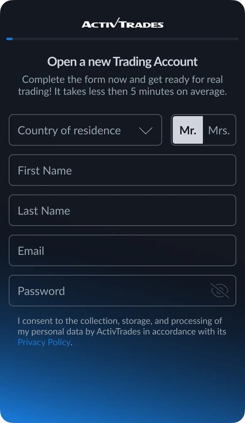 Register & verify your account